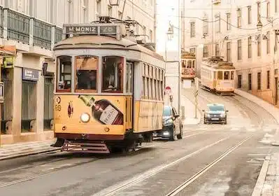 public transport in Lisbon, portugal