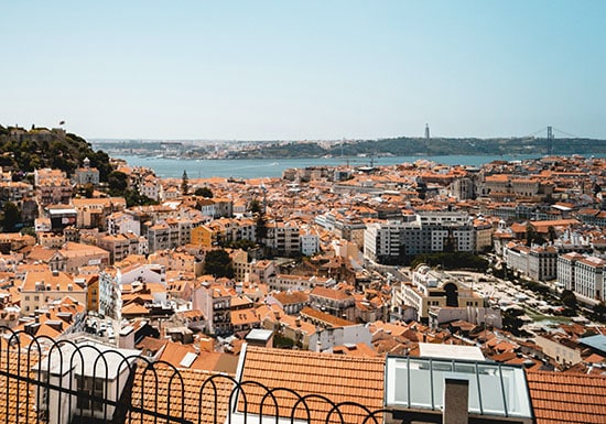 a view of Lisbon property in Graça neighborhood